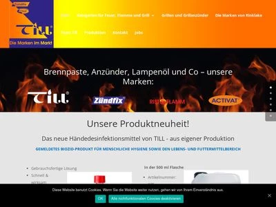 Website von W. Rinklake GmbH & Co. KG