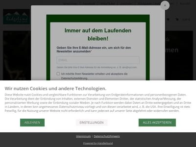 Website von Ridgeline Deutschland - impress markets GmbH