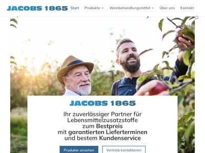 Website von Carl Jacobs GmbH