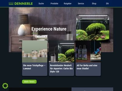 Website von DENNERLE GmbH