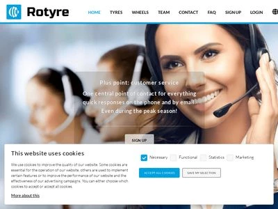 Website von Rotyre Deutschland GmbH