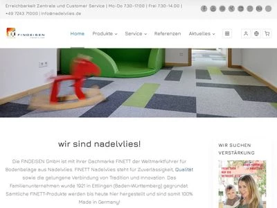 Website von FINDEISEN GmbH