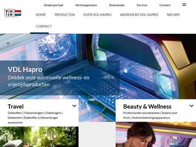 Website von Hapro Deutschland GmbH