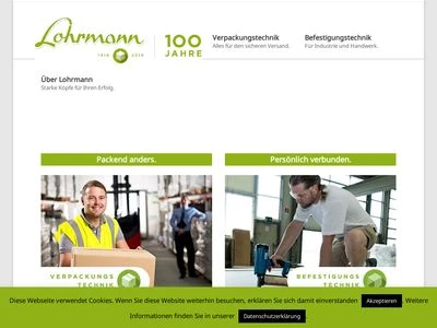 Website von Carl Lohrmann GmbH