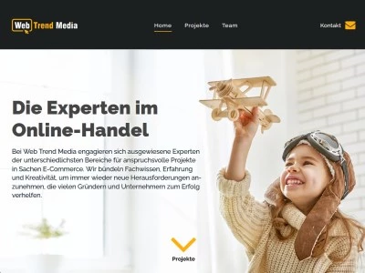 Website von Web Trend Media GmbH