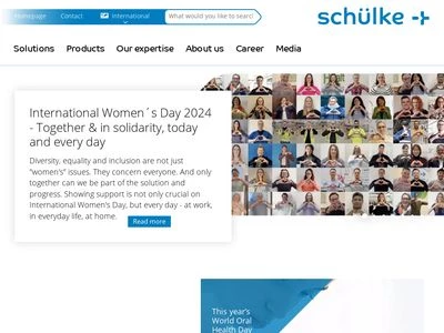 Website von Schülke & Mayr GmbH