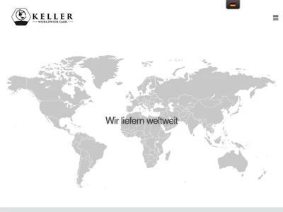Website von keller-worldwide GmbH