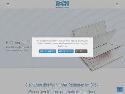 Website von BOI-DOKUTECH GmbH