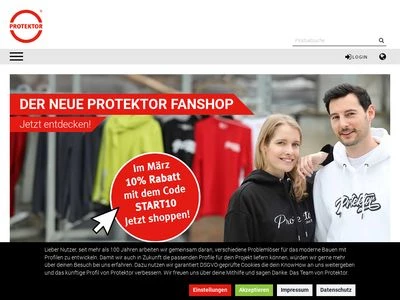 Website von Protektorwerk Florenz Maisch GmbH & Co. KG