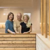 Die Byodo Inhaber-Familie - Andrea Sonnberger, Stephanie Moßbacher und Michael Moßbacher
