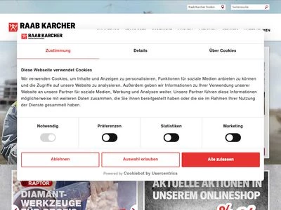 Website von STARK Deutschland GmbH