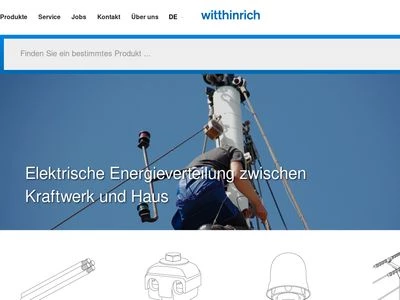 Website von Witthinrich GmbH