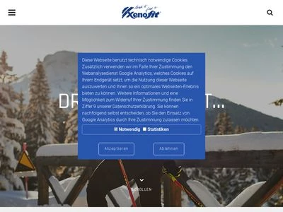 Website von Xenofit GmbH