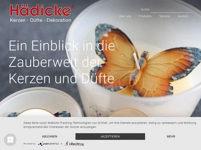 Website von Hädicke GmbH & Co. KG