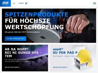 Website von Jöst GmbH
