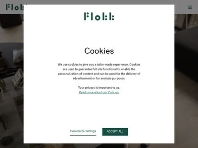 Website von Flokk GmbH