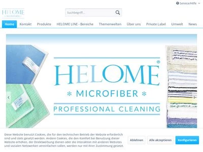 Website von HELOME GmbH