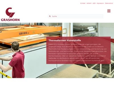 Website von Grashorn & Co. GmbH