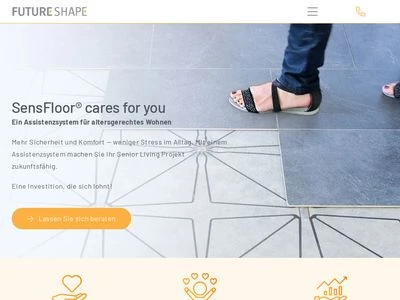 Website von Future-Shape GmbH