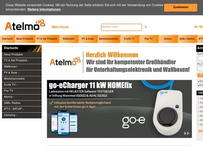 Website von Atelmo GmbH
