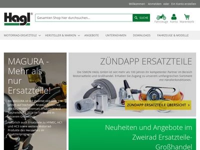 Website von Simon Hagl GmbH