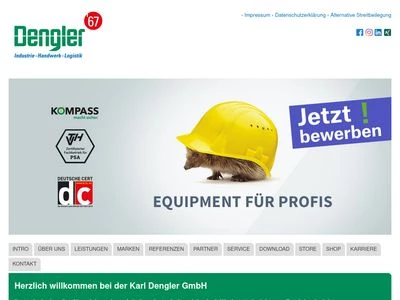 Website von Karl Dengler GmbH