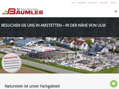 Website von Bäumler GmbH & Co.