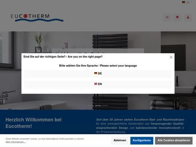 Website von ETS Dienstleistungs und Handels GmbH