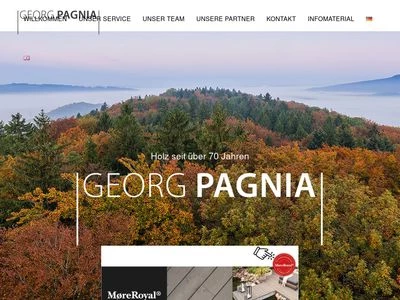 Website von GEORG PAGNIA GmbH & Co. KG