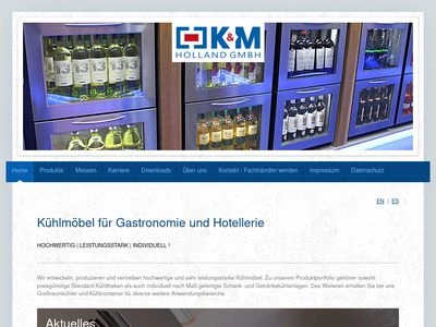 Website von K. & M. Holland GmbH