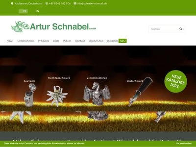 Website von Artur Schnabel GmbH