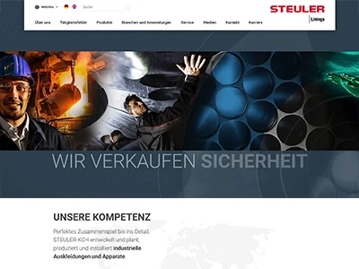 Website von STEULER-KCH GmbH