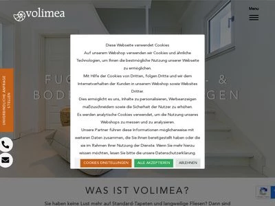 Website von VOLIMEA GmbH & Cie. KG