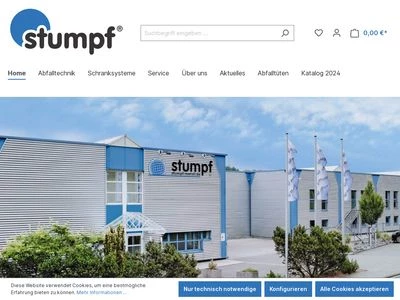 Website von Stumpf Metall GmbH