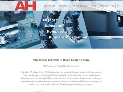 Website von Ambros Huber GmbH & Co. KG