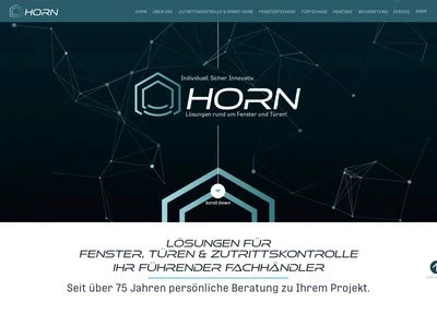 Website von Alfred Horn GmbH & Co. KG