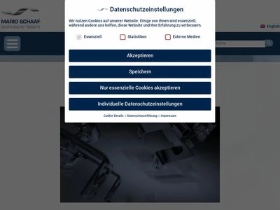 Website von Mario Schaaf GmbH & Co. KG