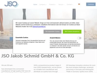 Website von Jakob Schmid GmbH & Co. KG