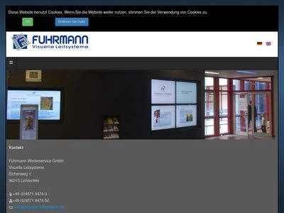 Website von Fuhrmann GmbH